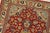 Fine Qom Rug 3’4” X 4’11” Red Wool/Silk Traditional Hand-Knotted Carpet For Sale In Philadelphia - Image 6 of 12