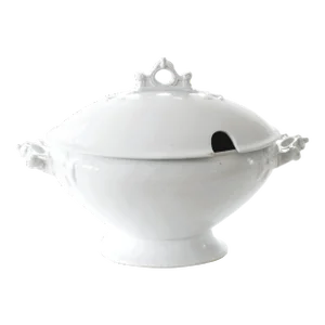 Antique Ironstone Soup Tureen/Mid to Late 1800's j.w. Pankhurst Serveware