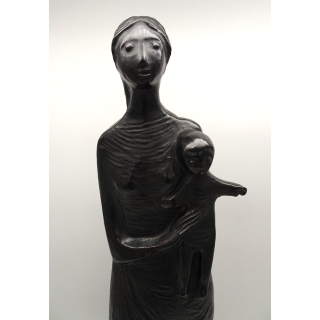Large Ceramic Figurine by Elie Van Damme for Amphora Belgium, 1950s, in Good conditions. Designed 1950 to 1959 This piece...