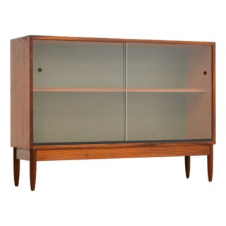 1960s Mid Century China Cabinet Bookcase by Greaves & Thomas For Sale