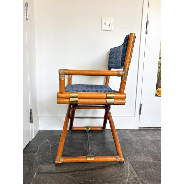 Mid-Century Modern Set of Four Vintage Director Chairs For Sale - Image 3 of 10
