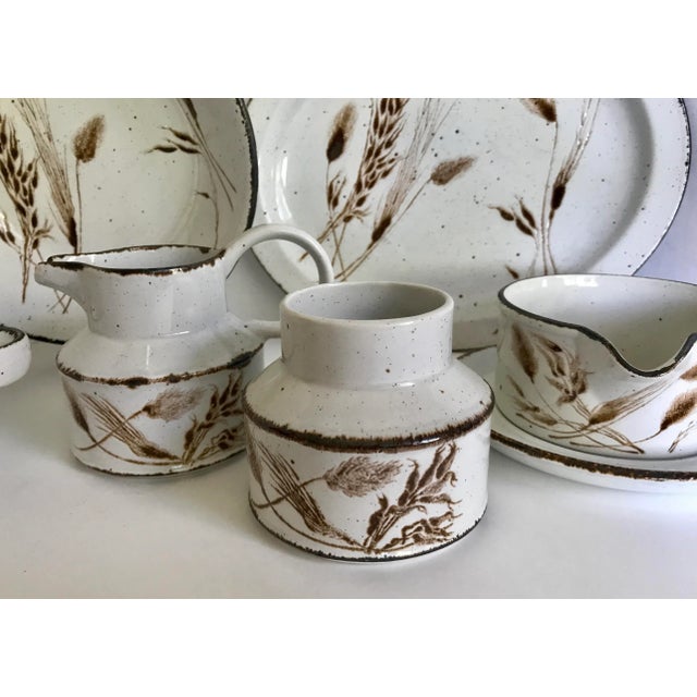 English 1960's Midwinter Stonehenge English Pottery Serving Set - 7 Pieces For Sale - Image 3 of 8