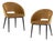 Pair of Thatcher Barrel Back Dining Armchair For Sale