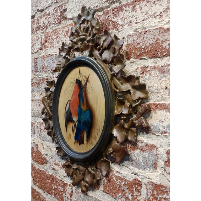 Michelangelo Meucci -19th Century Still Life of Song Birds -Oil Painting For Sale In Los Angeles - Image 6 of 9