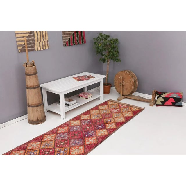 Mid 20th Century Vintage Runner For Sale In Los Angeles - Image 6 of 7
