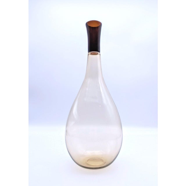 1980s Coletti Vase by Ludovico De Santillana for Venini, Murano, Italy, 1989 For Sale - Image 5 of 5