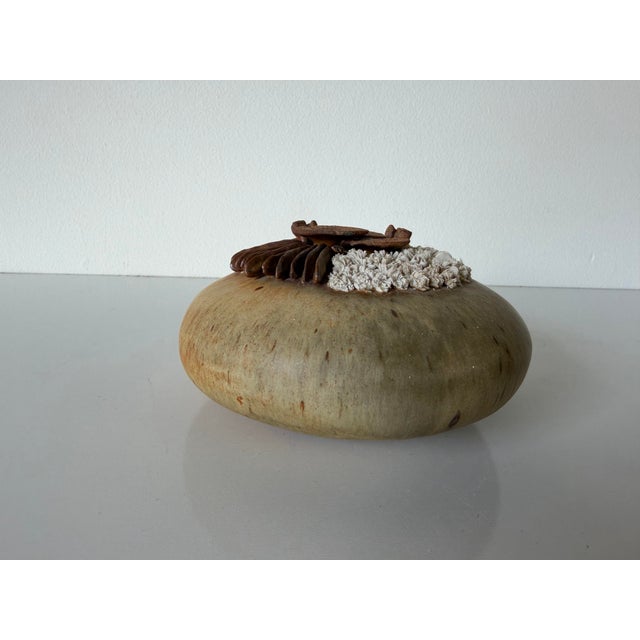 Mid Century Organic Modern Warren Hullow Sea Form Studio Pottery Sculpture For Sale - Image 10 of 12