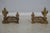 Metal Vintage Louis XVI 19th Century Fire Screen Fireplace Andiron Set For Sale - Image 7 of 18