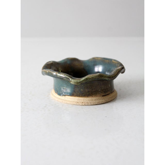 Vintage Studio Pottery Bowl For Sale - Image 4 of 8