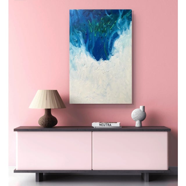 2020s Matthew Izzo Oil Painting on Canvas, Titled Chill For Sale - Image 5 of 6