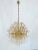 Mid-Century Italian Brass and Glass Chandelier, 1970s For Sale - Image 11 of 11