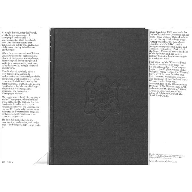 RAY, Cyril [179] pp. Peter Davies: London 1971 9 1/2" x 6 3/8" w/ 10 page Le Style D'une Grande Marque booklet laid-in...