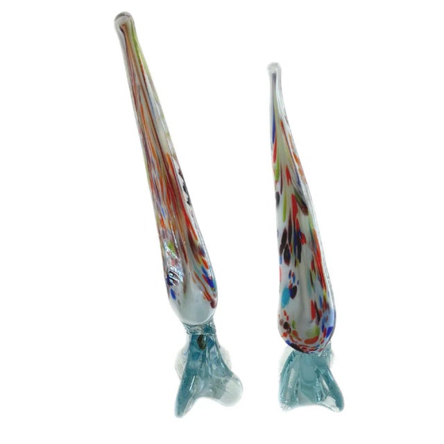 1950s Matching Murano Glass Pheasants Birds - a Pair For Sale - Image 4 of 6