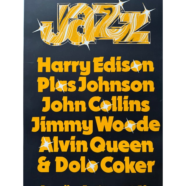 Paper Martin Kaye, Jazz, Paradiso Poster (13 March 1981), Printed in Netherlands For Sale - Image 7 of 8