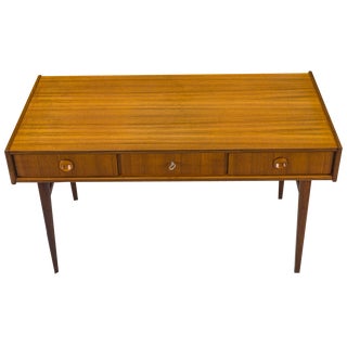 Mid-Century Teak Desk attributed to Bartels Works, 1960s For Sale