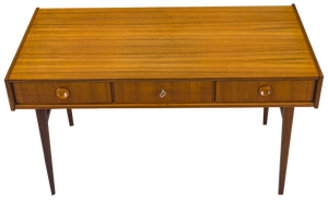 Mid-Century Teak Desk attributed to Bartels Works, 1960s