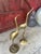 Brass Vintage Brass Crane Bird Statues Elegant Mid Century Decorative Sculpture Pair For Sale - Image 8 of 14