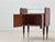 Mid-Century Modern Mahogany Bedside Table with Glass Tops, 1960s For Sale - Image 6 of 18