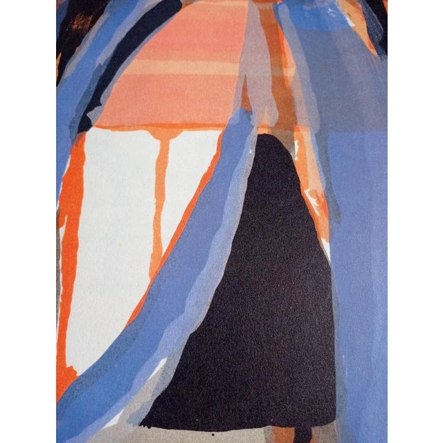 Bram Van Velde, Beautiful Lithograph abstraction, 1974 Artist signature in the plate, in great condition. I have official...