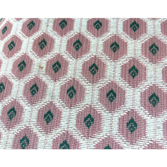 Red Faux-Bamboo Dining Chairs Set of 4 For Sale - Image 8 of 8