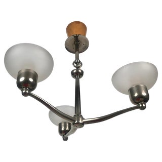 Functionalist Pendant Light, Austria, 1933 For Sale