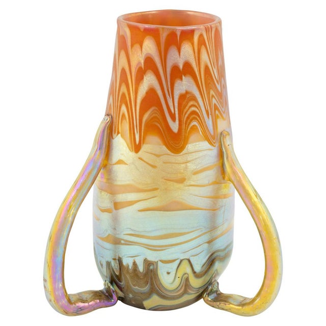PG 358Glass Vase from Robert Holubetz for Johann Loetz Witwe, 1901 For Sale - Image 3 of 9