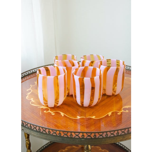 Collectible Glasses by Mariana Iskra for Ribes, Set of 6 For Sale - Image 13 of 18