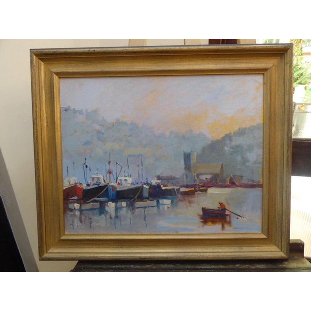 Charles Smith, Wapping Group, 1960s, Oil Painting on Board, Framed For Sale - Image 12 of 18