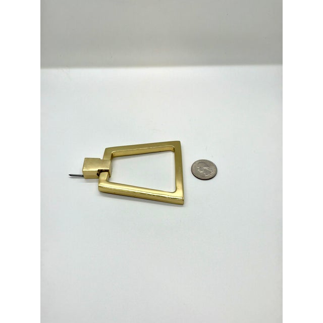 Baker Modern Pull Brass. Modern Style.