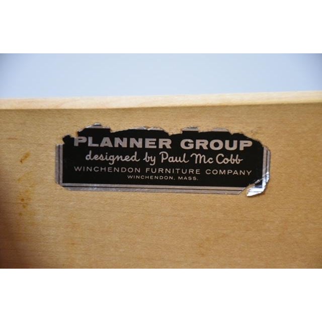 1950s Refinished Paul McCobb Planner Group Dresser Chest For Sale - Image 10 of 10