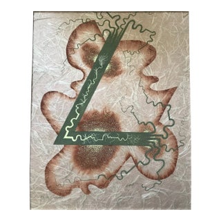 1950s Mid-Century Abstract Collage by Julian C. Wright For Sale