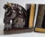 1990s Vintage MCM Brown Gold Ceramic Hand Painted Horse Head Equestrian Decor Bookends Pair For Sale - Image 5 of 7