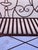 1980s John Risley Style Inspired Man and Woman Pop Art Iron Bench For Sale - Image 18 of 18