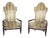 Mid 20th Century Pair of Mid-Century Throne Chairs - 2 Pieces For Sale