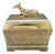 Chapman Brass Box With Whippet Handles. Offered is a stunning Hollywood Regency decorative polished brass box with a...