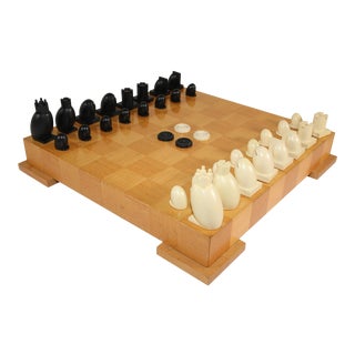 Michael Graves Postmodern Chess and Checkers Set For Sale