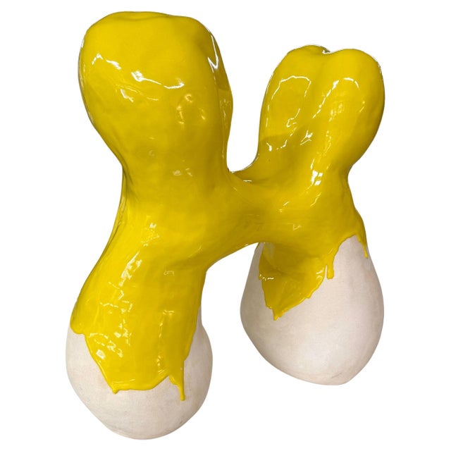 Fabulous Large Abstract Stoneware Pottery For Sale - Image 9 of 18