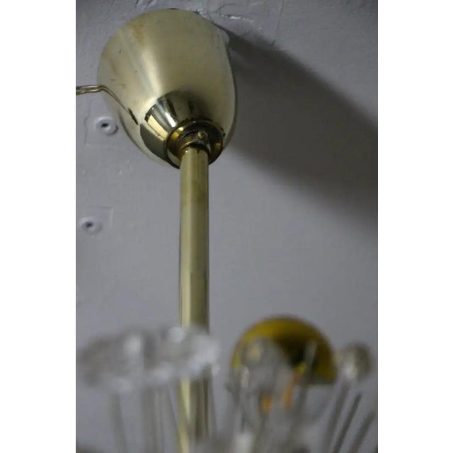 Snowflake Chandelier by Emil Stejnar for Nikoll, 1950s For Sale - Image 9 of 16