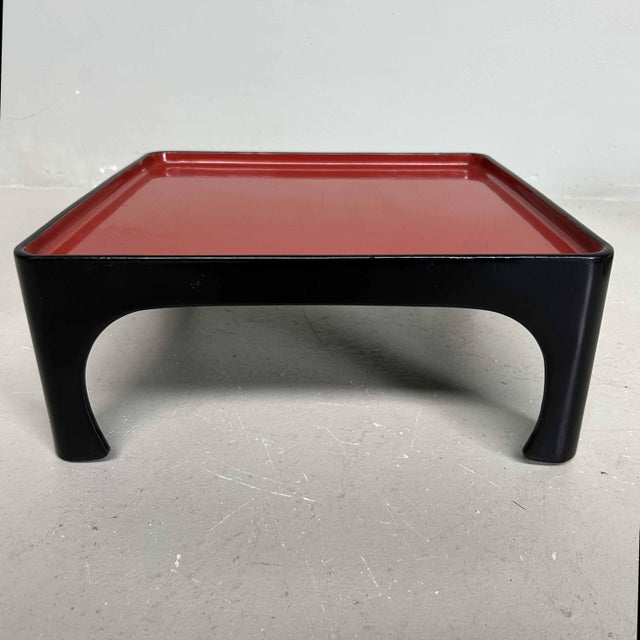 Urushi Lacquer Tea Ceremony Serving Table, Japan, 1920s For Sale - Image 4 of 16