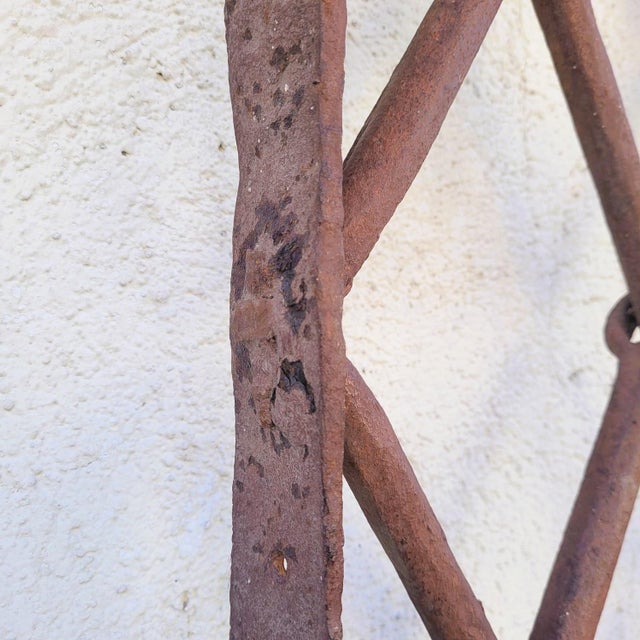 Large Wrought Iron Gate, 16th-17th Century For Sale - Image 4 of 16