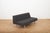 Black Modular Seating Sofa in Black Lacquered Steel Frame and Square Chrome-Plated Legs by George Nelson & Associates for Herman Miller, 1955 For Sale - Image 8 of 12