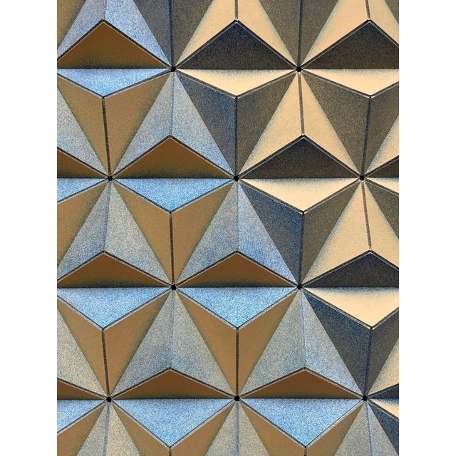 Sebastian Welzel, GIS-7 Topographie Wall Sculpture, Limited Edition of 1 For Sale - Image 6 of 7