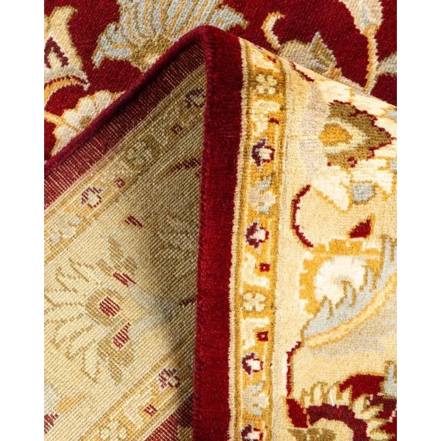 Mogul, One-of-a-Kind Hand-Knotted Area Rug in Red, 3' 3" x 5' 1" For Sale In New York - Image 6 of 8