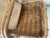 French Antique Wicker Market Boulangerie Tray or Flower Basket For Sale - Image 4 of 4
