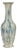 Multi-Color Vase with Blue and Green Drip Accent on Cream Ground For Sale