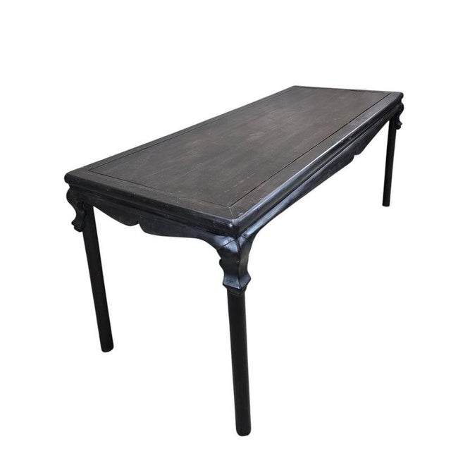 Wood Vintage Shanxi Province Elm Table For Sale - Image 7 of 8