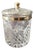 Crystal and 800 Silver Lidded Box by Mario Cioni, Florence, 1960s For Sale