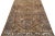 Persian 1960s Vintage Persian Distressed Handmade Geometric Brown Wool Rug For Sale - Image 3 of 7