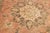 10 X 11 Turkish Oushak Antique Wool Rug in Peach With Medallion Motif For Sale - Image 9 of 10