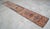 Textile 1960s Runner Turkish Hand-Knotted Rug Peach Hallway Decor Kitchen Floor Accent 2x13 Ft Approx For Sale - Image 7 of 15